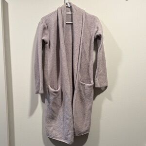 Anthropologie Lavender Cozy Robe
